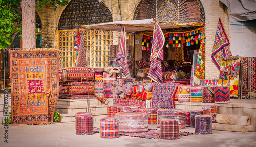 Konstfotografi Bazar in Shiraz, Iran