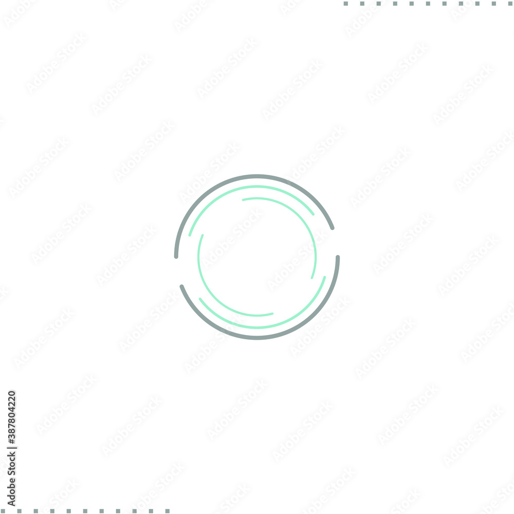 update vector icon in outline update vector icon in outline