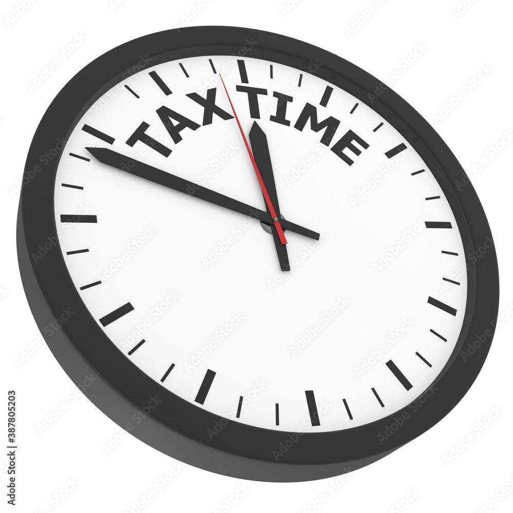 Tax time. Watches with an inscription Tax time. Watches with an inscription