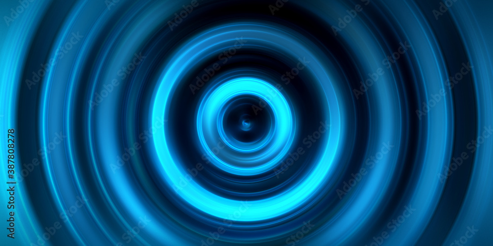 Gradient blue hypnosis spiral. Abstract background Gradient blue hypnosis spiral. Abstract background