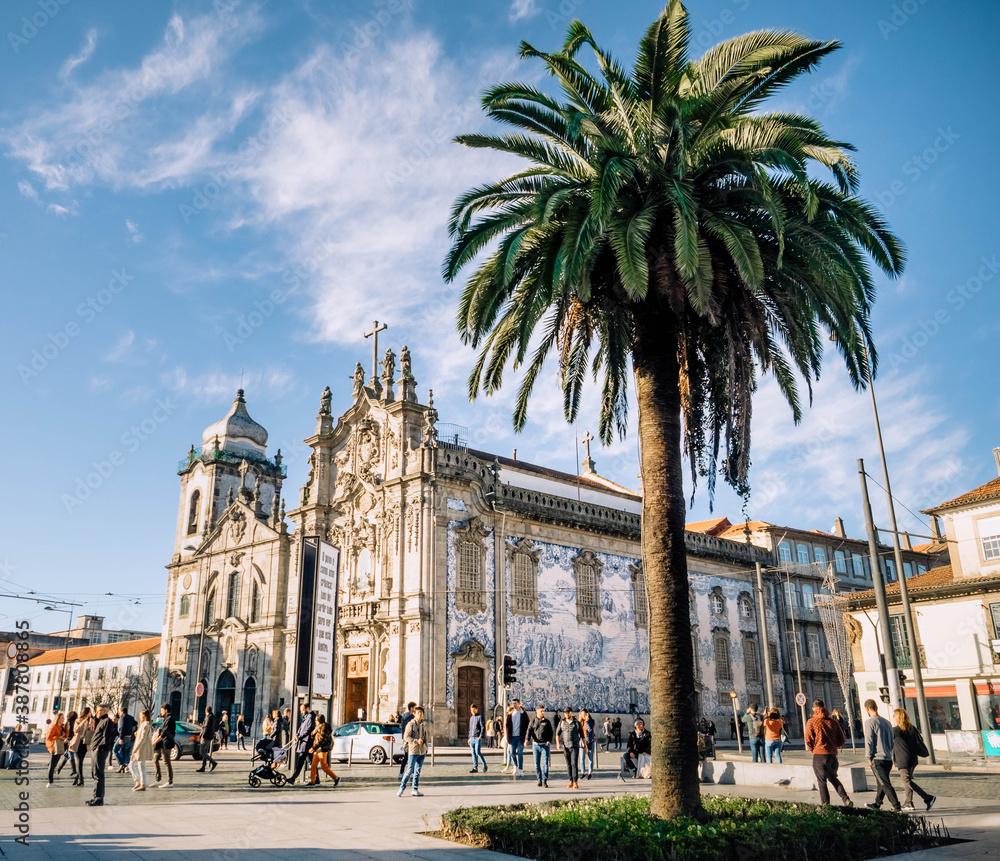 Fototapeta premium Old streets and buildings in Europe