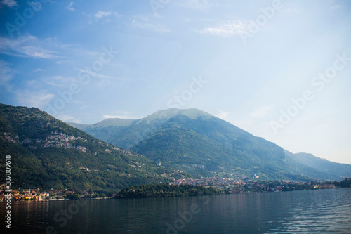 View of the lake Como, Italy