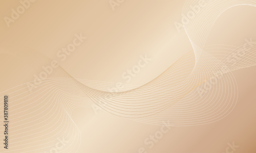 Abstract background. Line wave. Luxury style. Vector illustration.