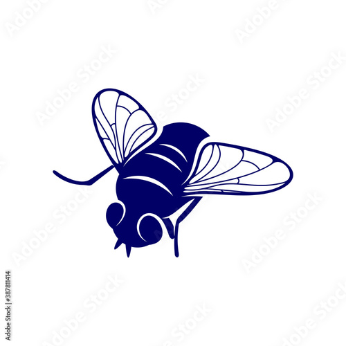 Flies design vector, Illustration Flies design template, Symbol icon