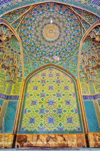 Madrasa-ye-Chahar Bagh, in Isfahan, Iran. photo