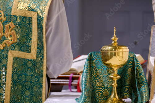 Altar at Latin Mass