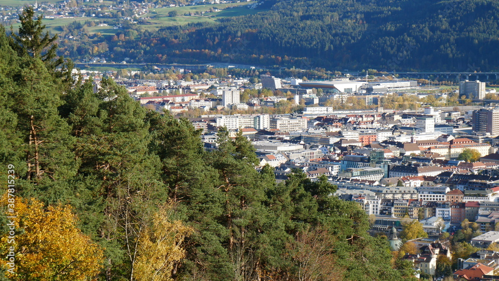 Ansicht auf Innsbruck, Tirol