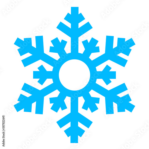 Snowflake vector icon