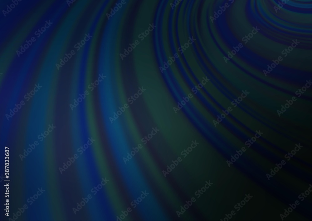 Fototapeta premium Dark BLUE vector abstract bokeh pattern.