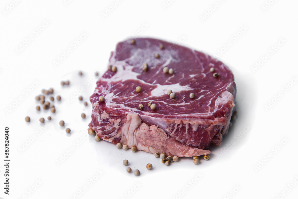 Fototapeta premium Meat, Red Meat, Raw Food, Pork, Butcher's Shop