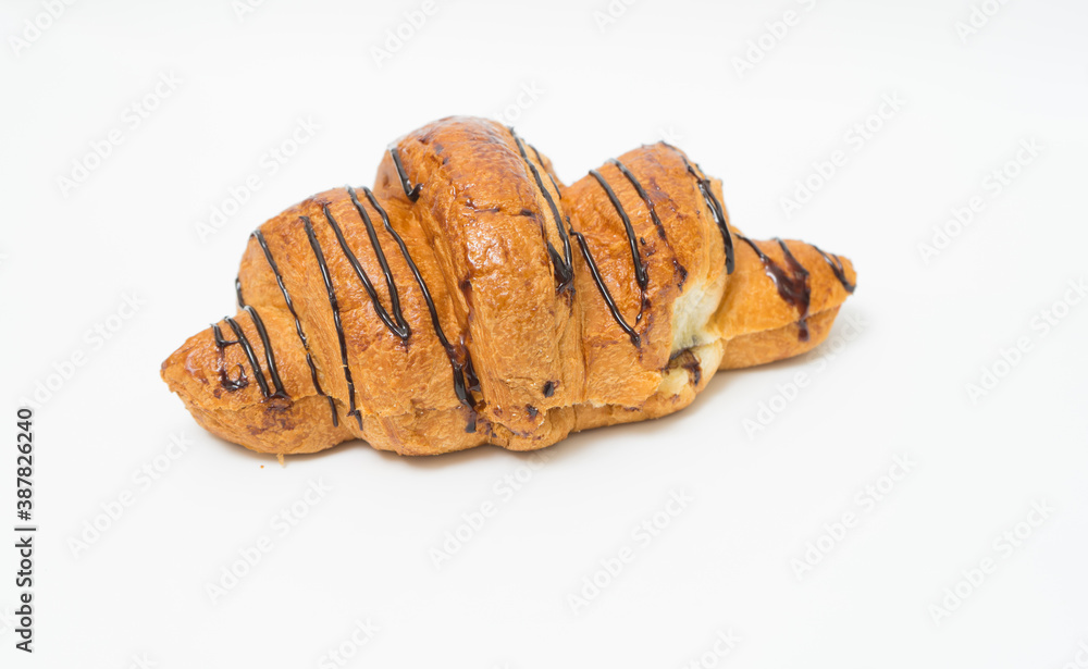 Fresh Croissant isolated on white background Fresh Croissant isolated on white background