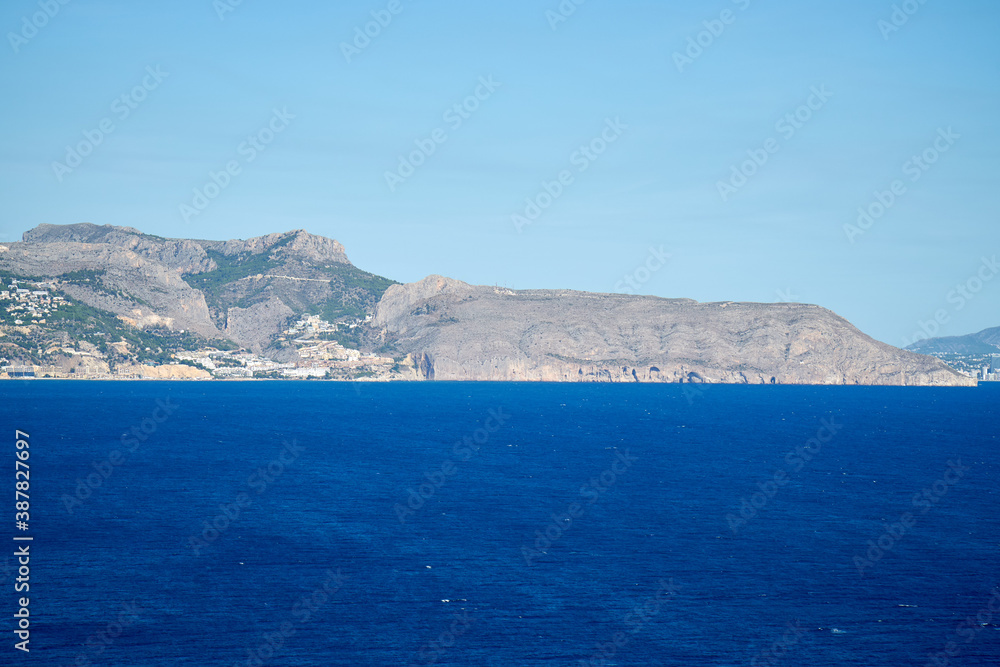 Views from L'Albir, walking to lighthouse, Alfás del Pí, Altea and Calpe.