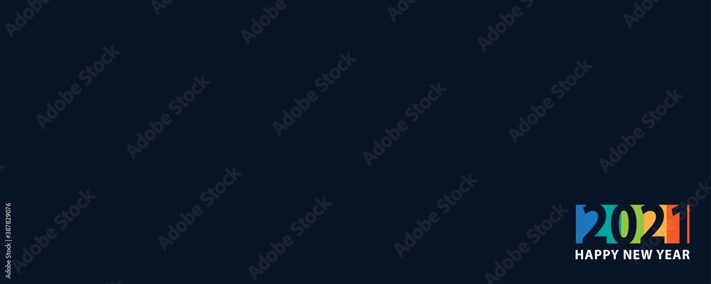 Happy New Year 2021 background with black background. Happy New Year 2021 background with black background.