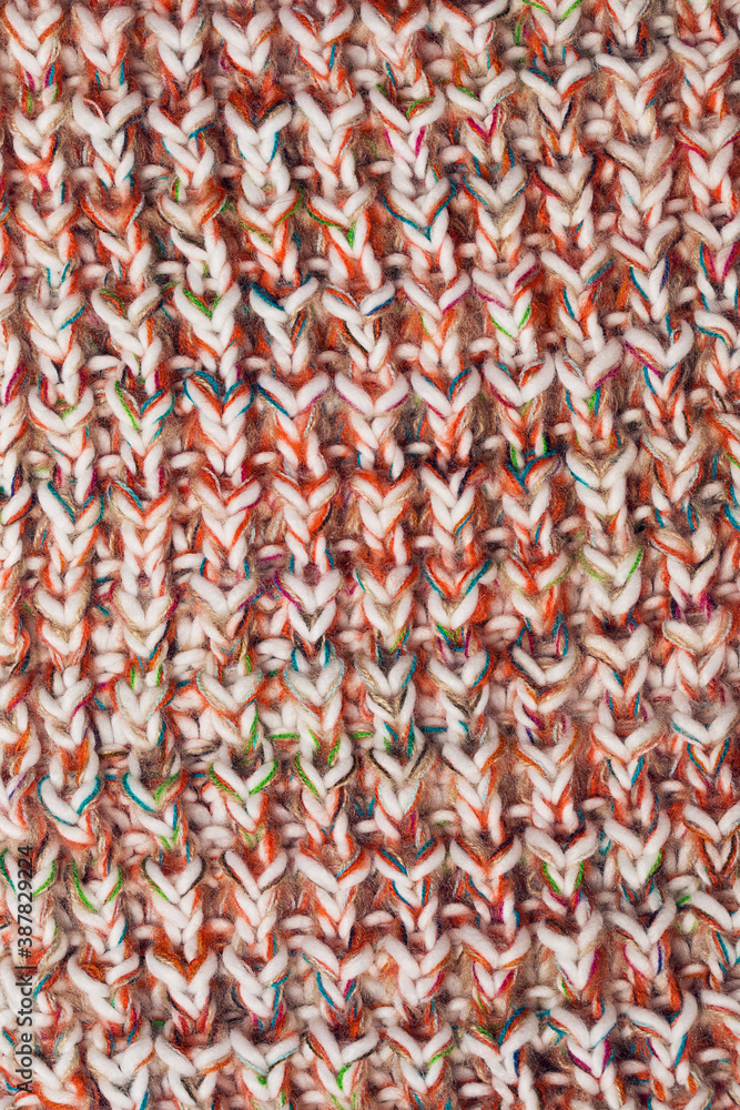 texture of knitted colourful scarf texture of knitted colourful scarf