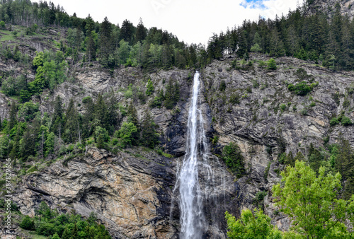 Malta, Maltatal, Wasserfall, Gmünd, Gmünd in Kärnten, Tal der stürzenden Wasser, Wasser, Koschach, höchste Wasserfall Kärntens, Fallbach, 200 m, steil, hoch, stürzen, imposant, groß, tosen, spritzen,  photo