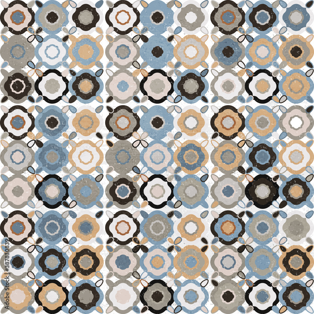 Retro seamless tiling patterns in Scandinavian style. Moroccan, Indian, Arabic, Turkish motives. Lisbon, Portuguese or Spanish old mosaics, Mediterranean designs. Patchwork. Retro seamless tiling patterns in Scandinavian style. Moroccan, Indian, Arabic, Turkish motives. Lisbon, Portuguese or Spanish old mosaics, Mediterranean designs. Patchwork.