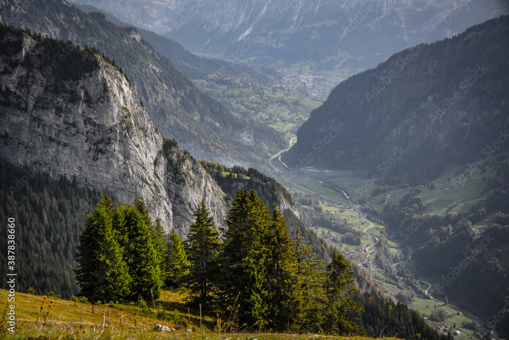 The amazing landscape of the Swiss Alps - beautiful Switzerland - travel photography