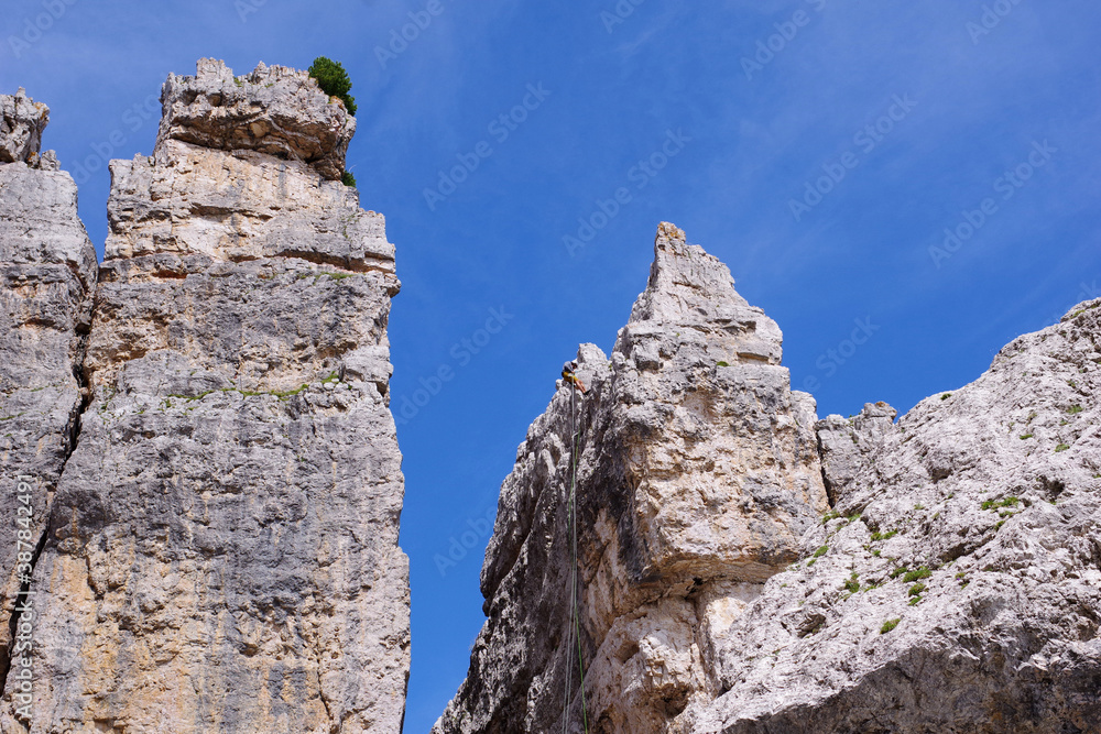 Escalade de parois rocheuses