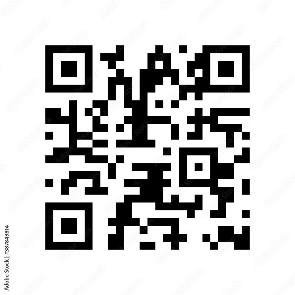 Big Sale data in qr code isolated on white background. Vector illustration. Big Sale data in qr code isolated on white background. Vector illustration.