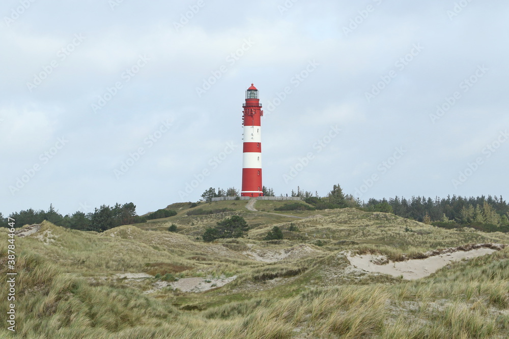 Lighthouse, Isle of Amrum, North Frisian islands, Schleswig-Holstein, Germany Lighthouse, Isle of Amrum, North Frisian islands, Schleswig-Holstein, Germany