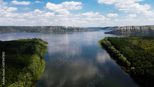 Bakota, Ukraine. Dniester River