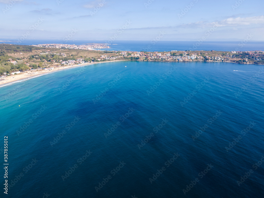 Aerial view of Smokinya Beach near Sozopol, Bulgaria Aerial view of Smokinya Beach near Sozopol, Bulgaria