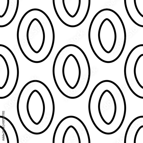 Outline seamless pattern with the letter of the Russian alphabet on a white background. Cute font in flat style. Abstract letter print.
Stock vector illustration for design, decor, fabric, wallpaper