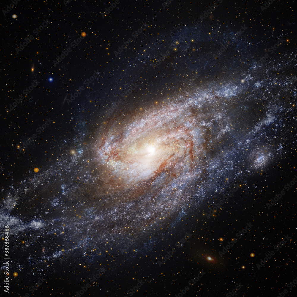 Fototapeta premium Spiral Galaxy. Elements of this image furnished by NASA