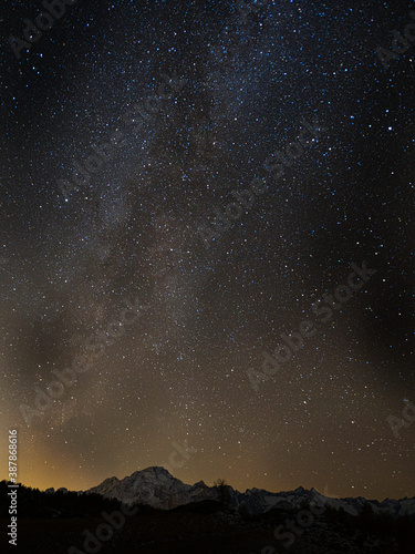 Milky Way seen from Valmalenco valley