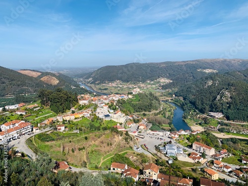 Vista panorâmica de Penacova, Portugal © Pedro