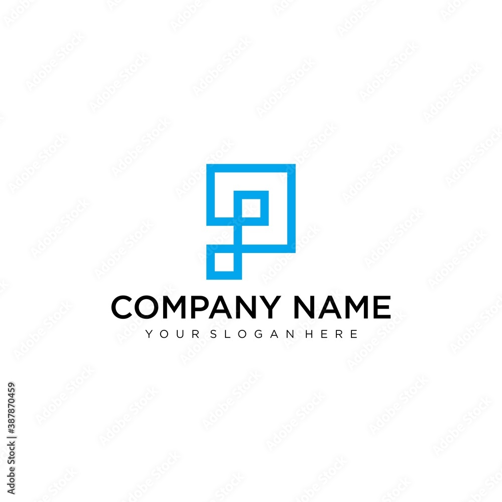 Letter P line logo design. Linear creative minimal monochrome monogram symbol. Universal elegant vector sign design. Premium business logotype. Graphic alphabet symbol for corporate business identity Letter P line logo design. Linear creative minimal monochrome monogram symbol. Universal elegant vector sign design. Premium business logotype. Graphic alphabet symbol for corporate business identity