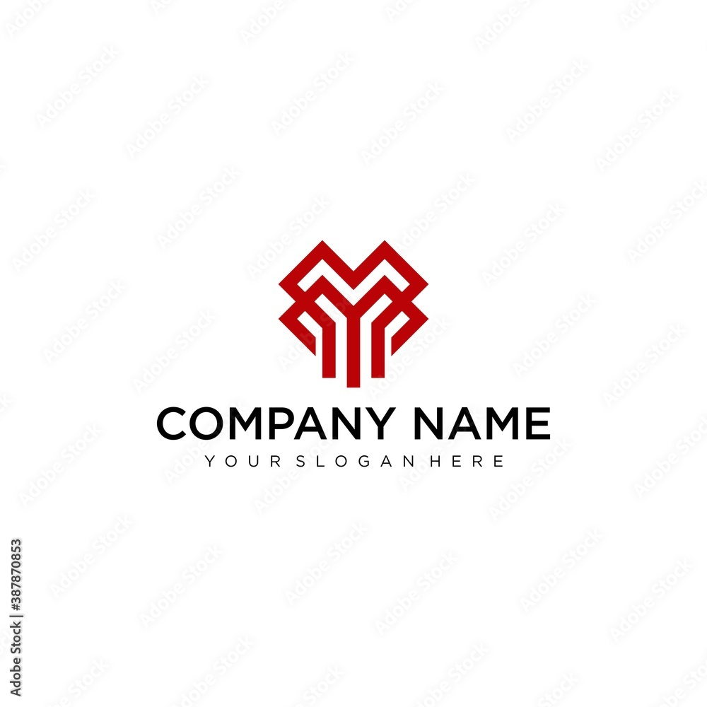 Letter Y line logo design. Linear creative minimal monochrome monogram symbol. Universal elegant vector sign design. Premium business logotype. Graphic alphabet symbol for corporate business identity Letter Y line logo design. Linear creative minimal monochrome monogram symbol. Universal elegant vector sign design. Premium business logotype. Graphic alphabet symbol for corporate business identity