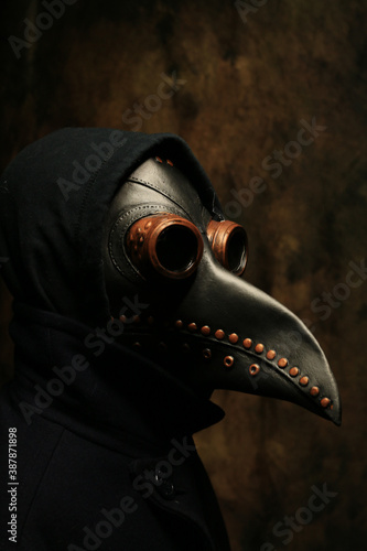 Plague doctor portrait 