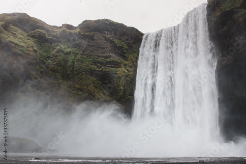 Scogafoss waterfall in Iceland