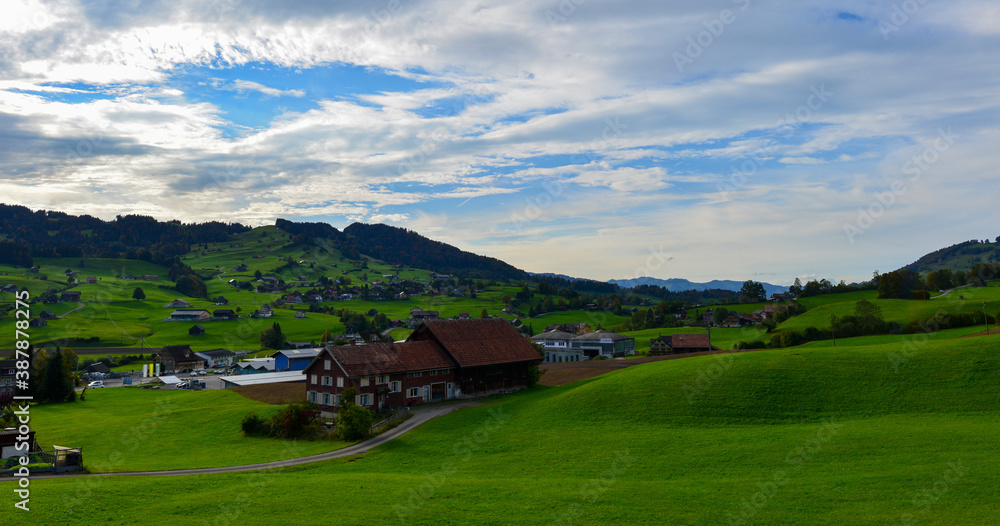 Nesslau-Krummenau im Thurtal im Schweizer Kanton St. Gallen