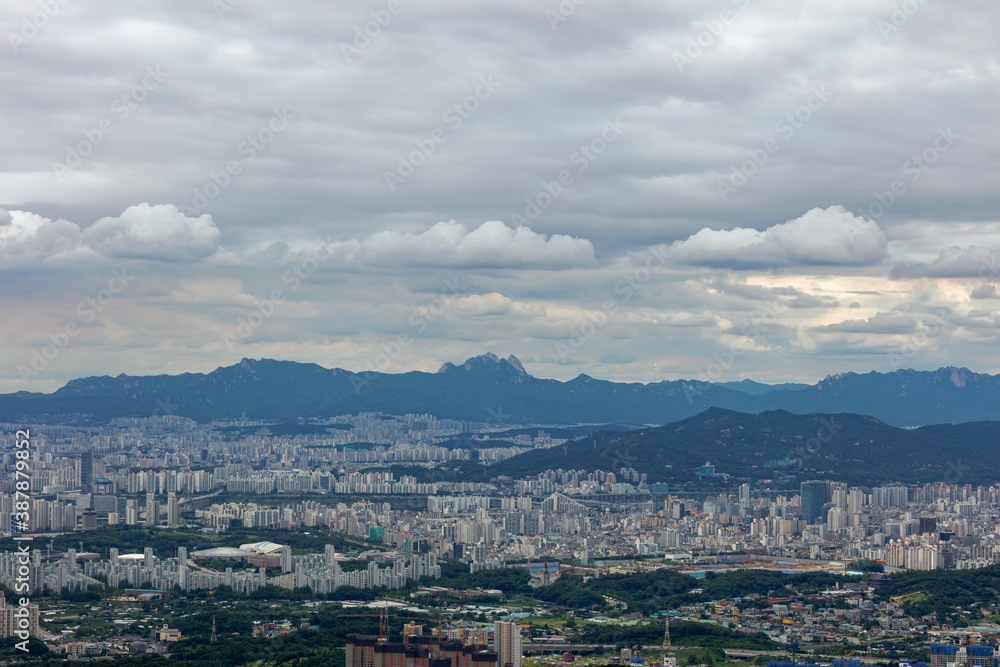 View of Seoul City  South Korea