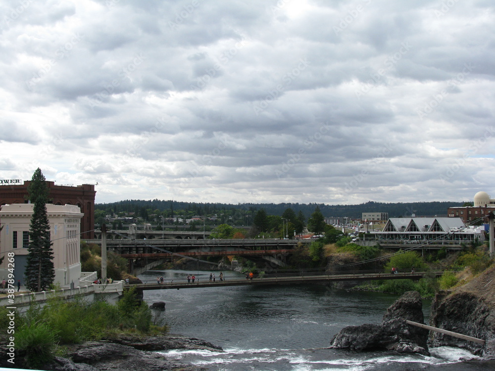 Fototapeta premium view of the landscape