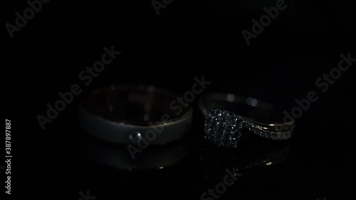 Macro Wedding Ring 