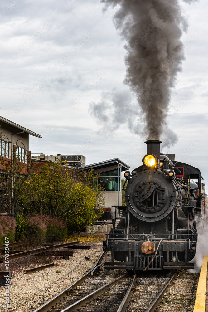 Obraz premium old locomotive