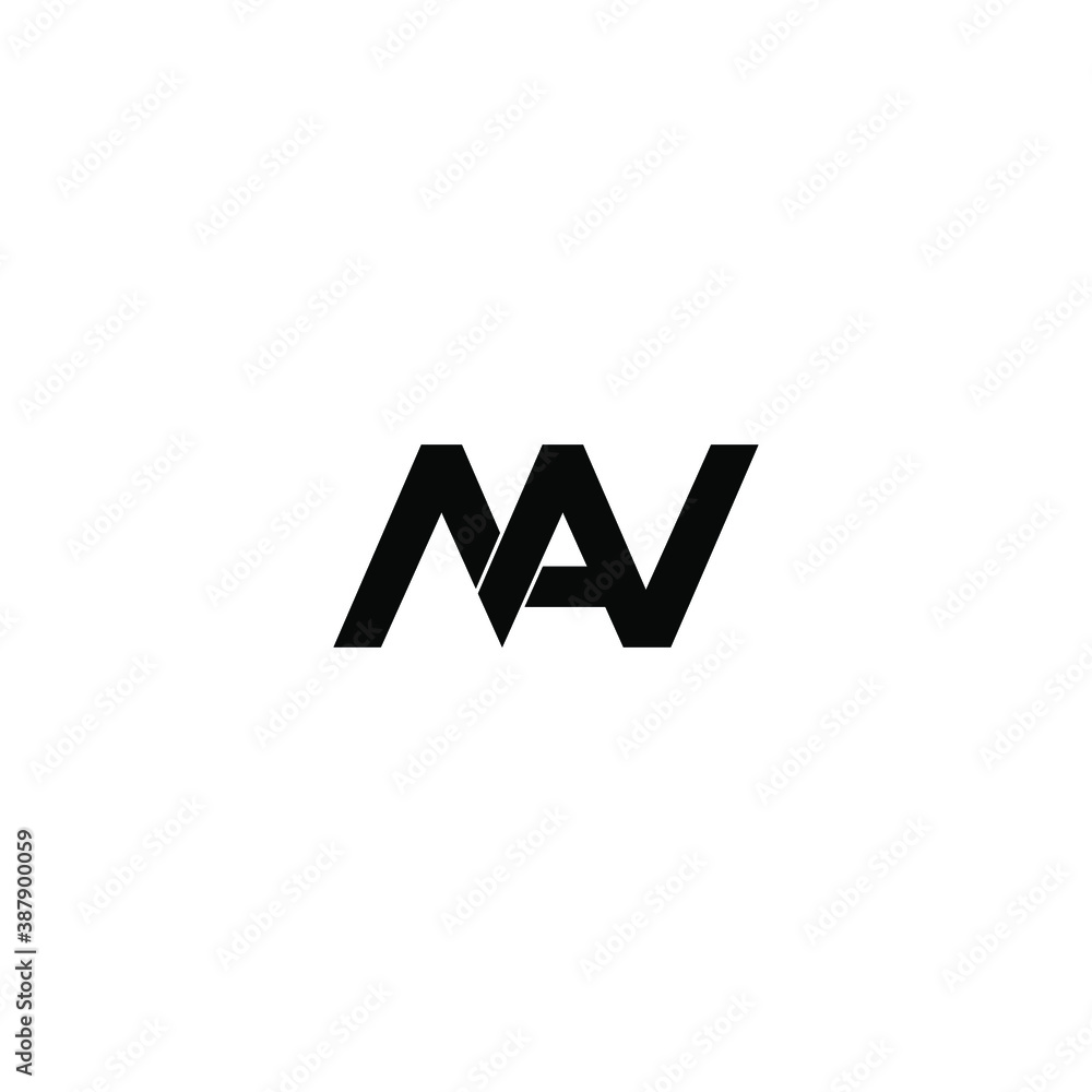 mav letter original monogram logo design mav letter original monogram logo design