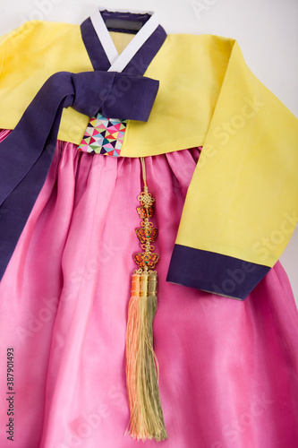 korean traditional clothing, hanbok for woman
