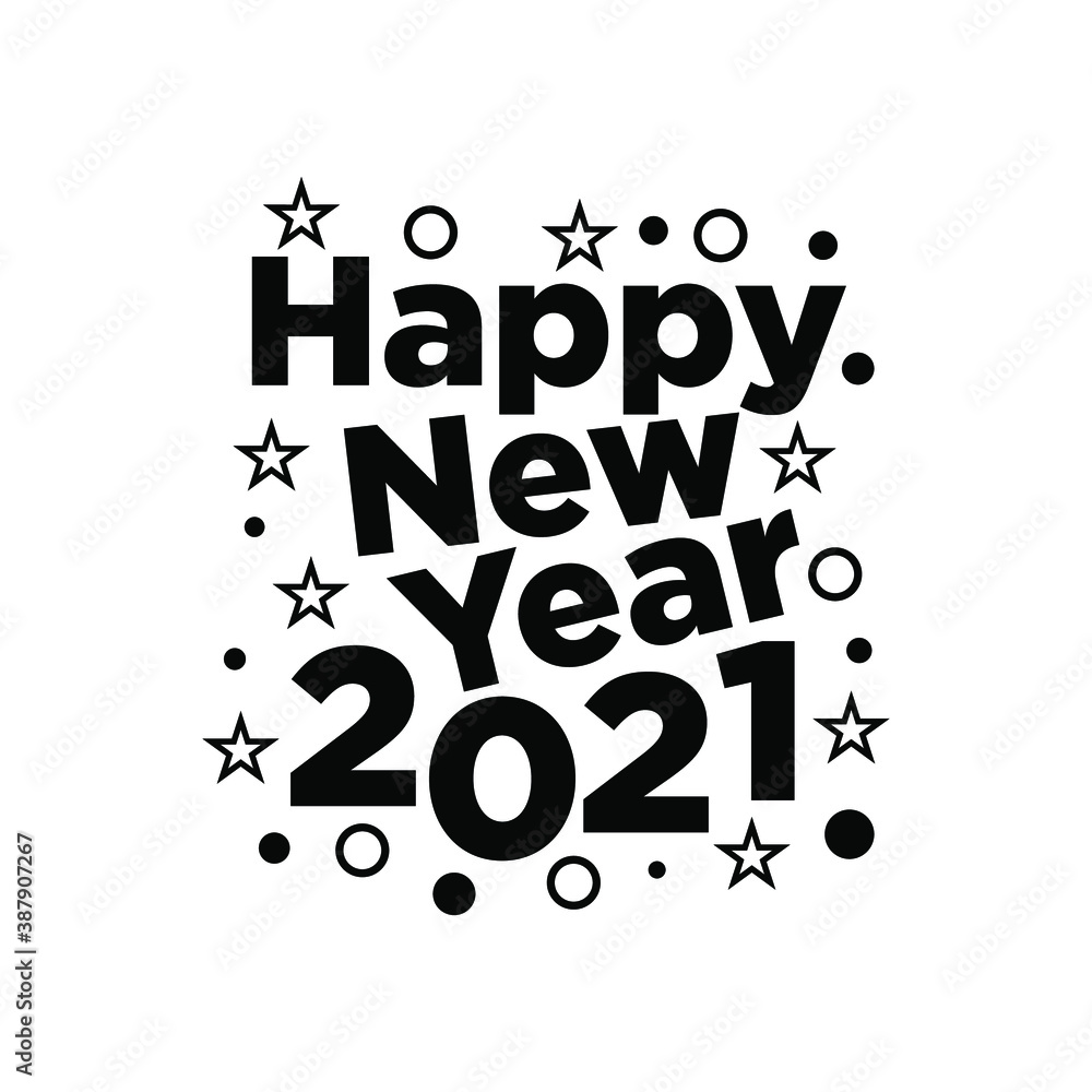 welcome the new year 2021 with a happy new year 2021 banner vector welcome the new year 2021 with a happy new year 2021 banner vector