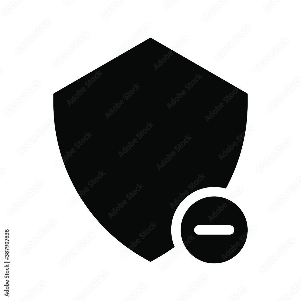 protective icon, shield icon on a white background. vector illustration protective icon, shield icon on a white background. vector illustration