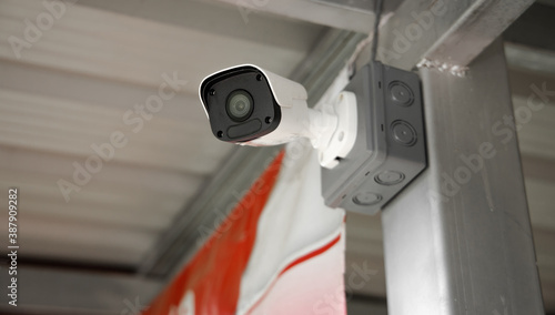 CCTV, Closed-circuit television, in home security.