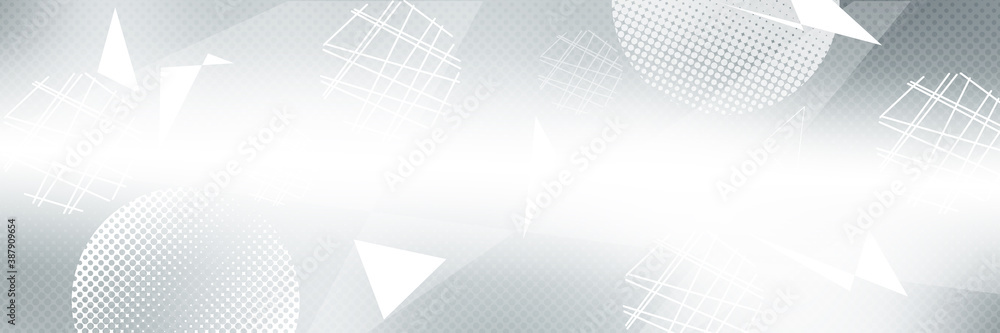 Gray halftone pattern with white line motion and network connection backdrop wallpaper. Clean Grey geometric background. Gray halftone pattern with white line motion and network connection backdrop wallpaper. Clean Grey geometric background.