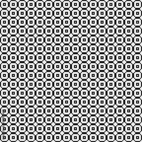 Abstract Cross Pattern Dots Logo generative computational art illustration