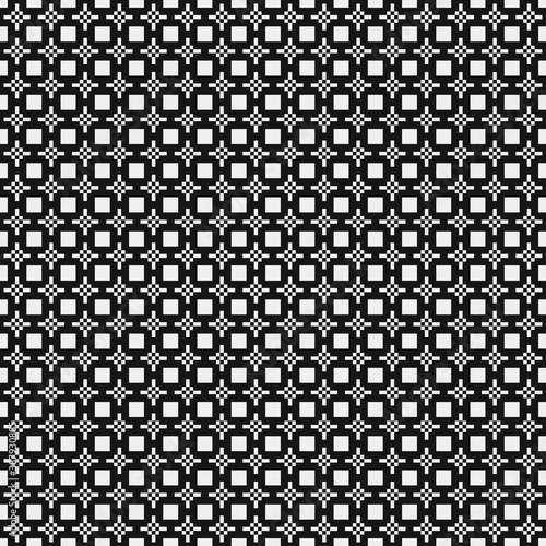 Abstract Cross Pattern Dots Logo generative computational art illustration