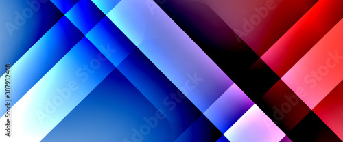 Fluid gradients with dynamic diagonal lines abstract background. Bright colors with dynamic light and shadow effects. Vector wallpaper or poster