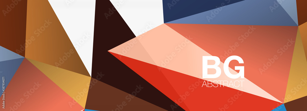 3d mosaic abstract backgrounds, low poly shape geometric design 3d mosaic abstract backgrounds, low poly shape geometric design