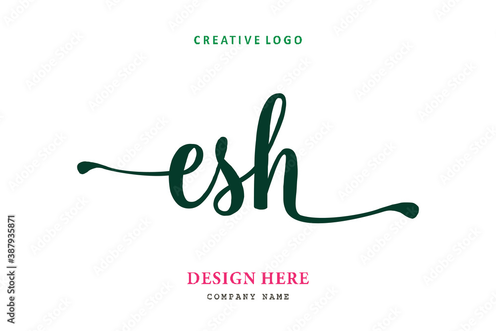 ESHlettering logo is simple, easy to understand and authoritative ESHlettering logo is simple, easy to understand and authoritative
